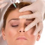 تزریق بوتاکس به پیشانی و خط اخم و اطراف چشم